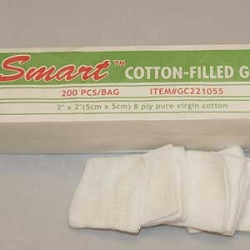 Smart Cotton Filled Gauze 2x2 5000pc Case