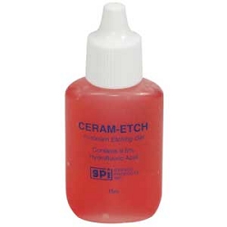 Ceram Etch 9.5% HF Gel Red