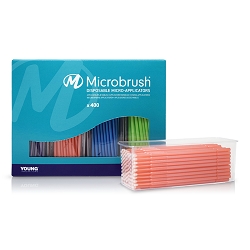 Microbrush DS Regular Size 2.0mm Assorted Colors 400pk