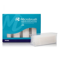 Microbrush DS Super Fine Size 1.0mm White 400pk
