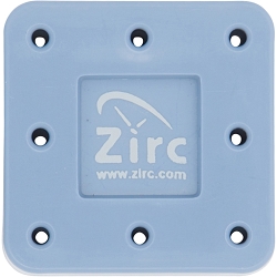 Zirc Magnetic Bur Blocks 8 Hole - B Blue