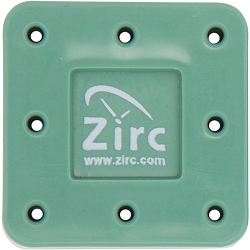 Zirc Magnetic Bur Blocks 8 Hole - D Green