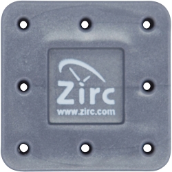 Zirc Magnetic Bur Blocks 8 Hole - I Gray