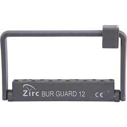 Zirc Steri-Bur Guards Tall 12-Hole - I Gray 