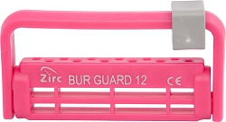 Zirc Steri-Bur Guard 12 Hole - S Neon Pink 